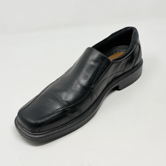 Ecco Helsinki Loafers Mens 13 - 13.5 EU 47 Black Leather Casual Slip On Shoes main image 7